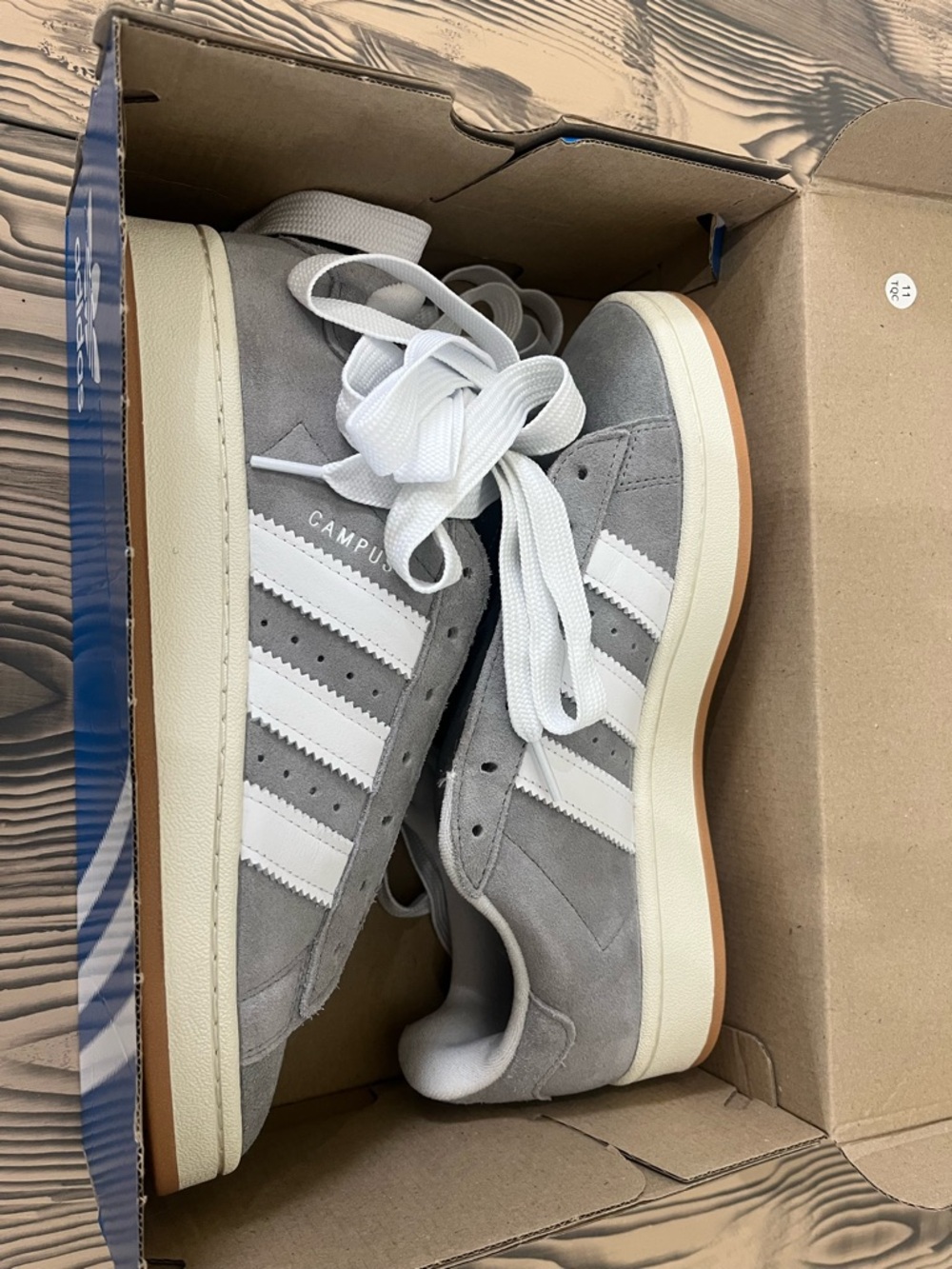 adidas Campus Men’s Sneakers - Gray & White